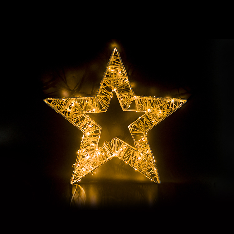 Outdoor Lighting Ip65 - Lampu Gantung Natal LED Bentuk Bintang