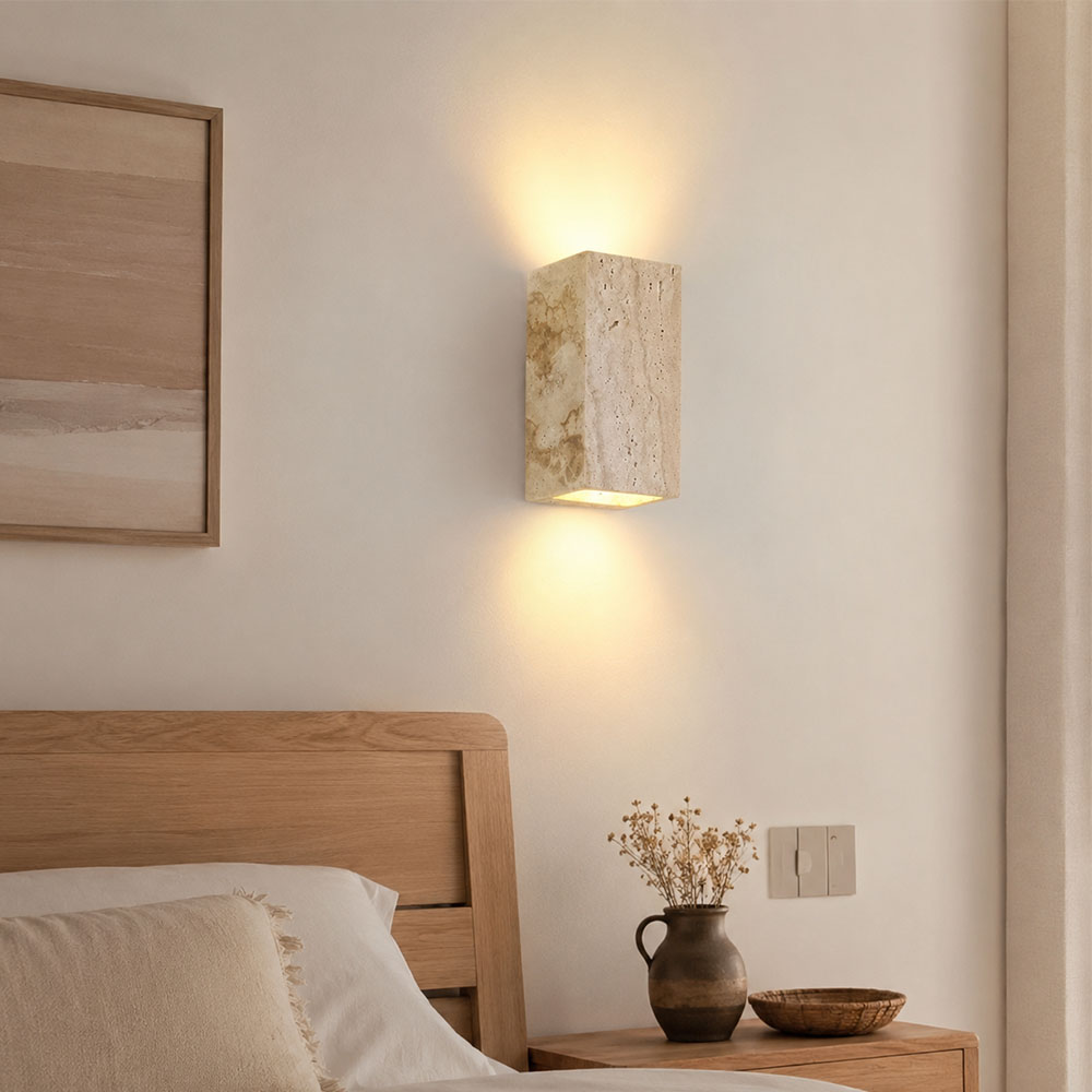 Xl Outdoor Lighting - Lampu Dinding Batu Alam IP65 Tahan