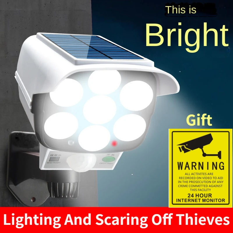 Outdoor Lighting Traditional - Lampu LED 77 nirkabel luar ruangan,