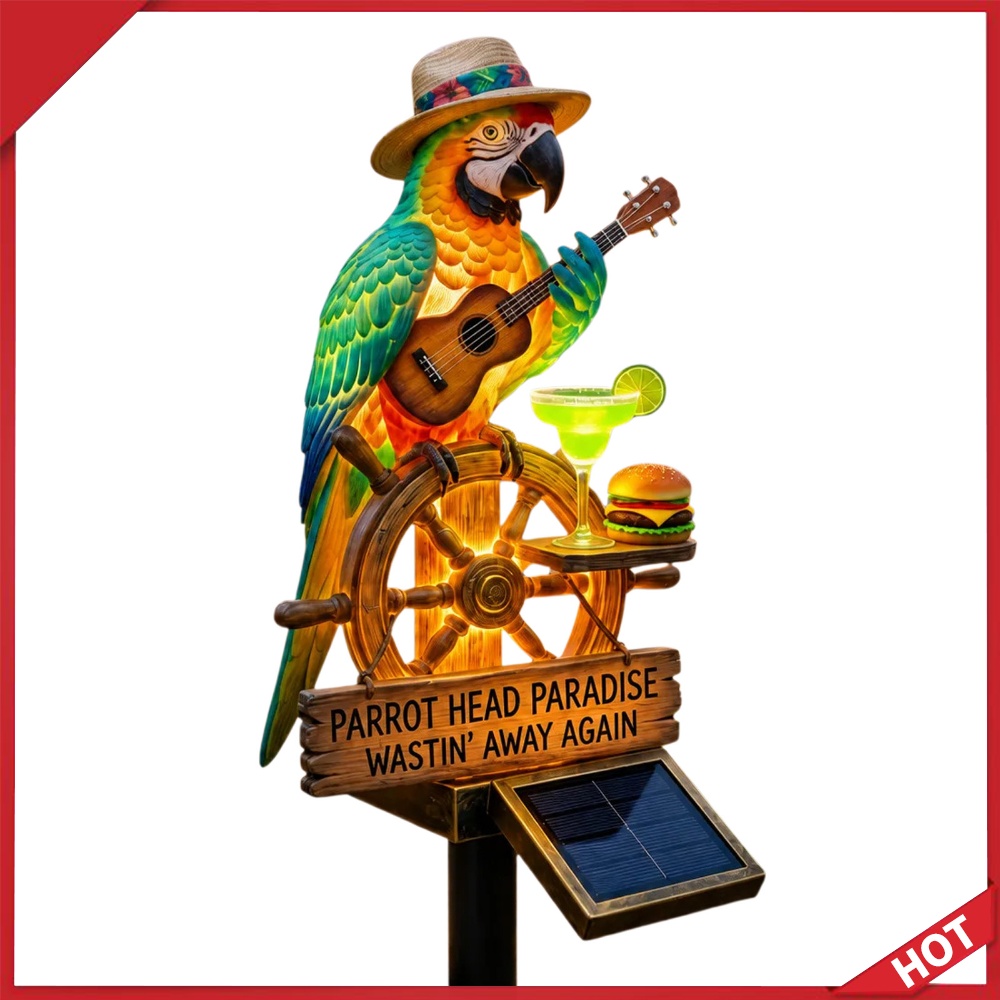 Outdoor Lighting Yard - Lampu Hias Burung Beo Tenaga Surya