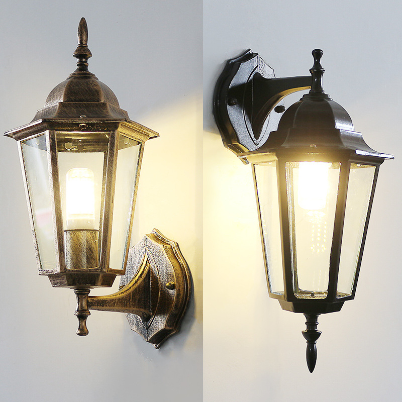 Xl Outdoor Lighting - Gaya Eropa Retro Led Lampu Dinding