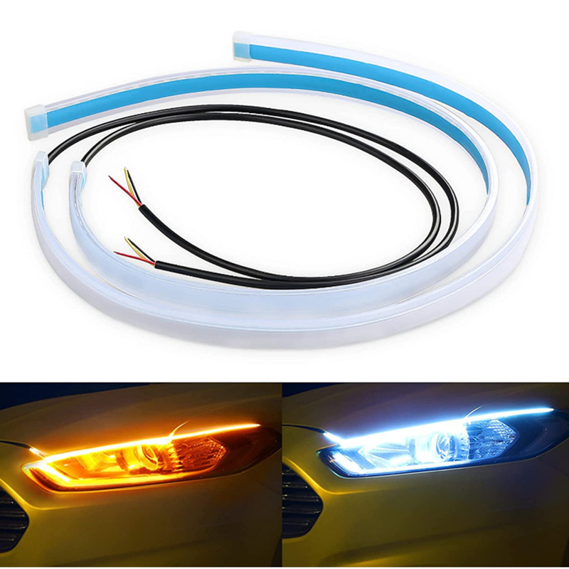 Waterproof Led Strip - Lampu sein LED mobil, 2 buah