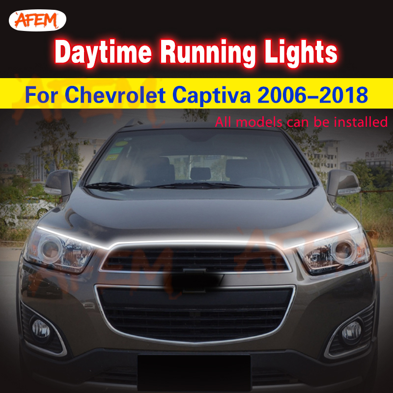 Waterproof Led Strip - Lampu DRL Mobil 1pcs Untuk Chevrolet