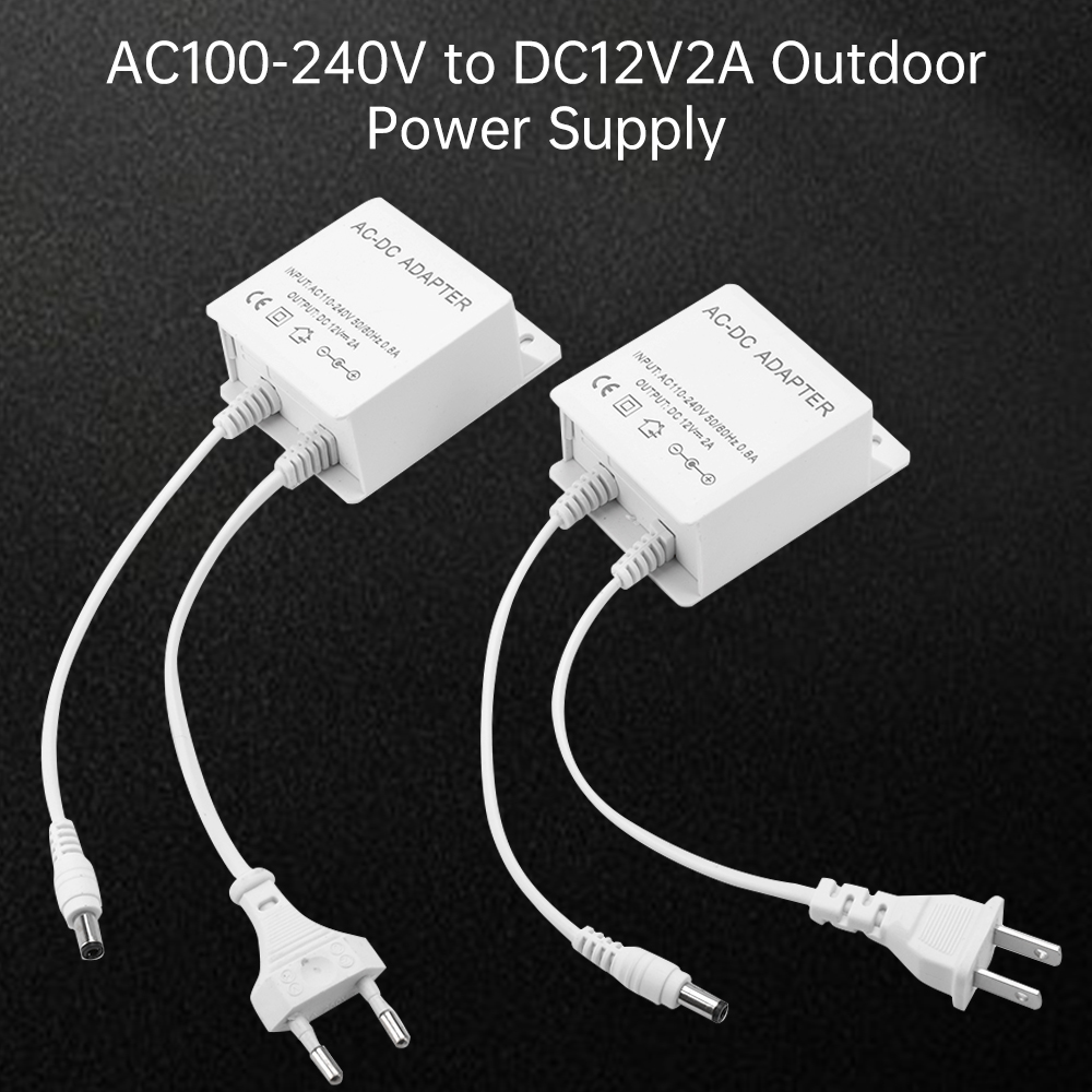 DC12V 2A Adaptor Steker UE Kea - Outdoor Lighting Socket ulasan dan harga