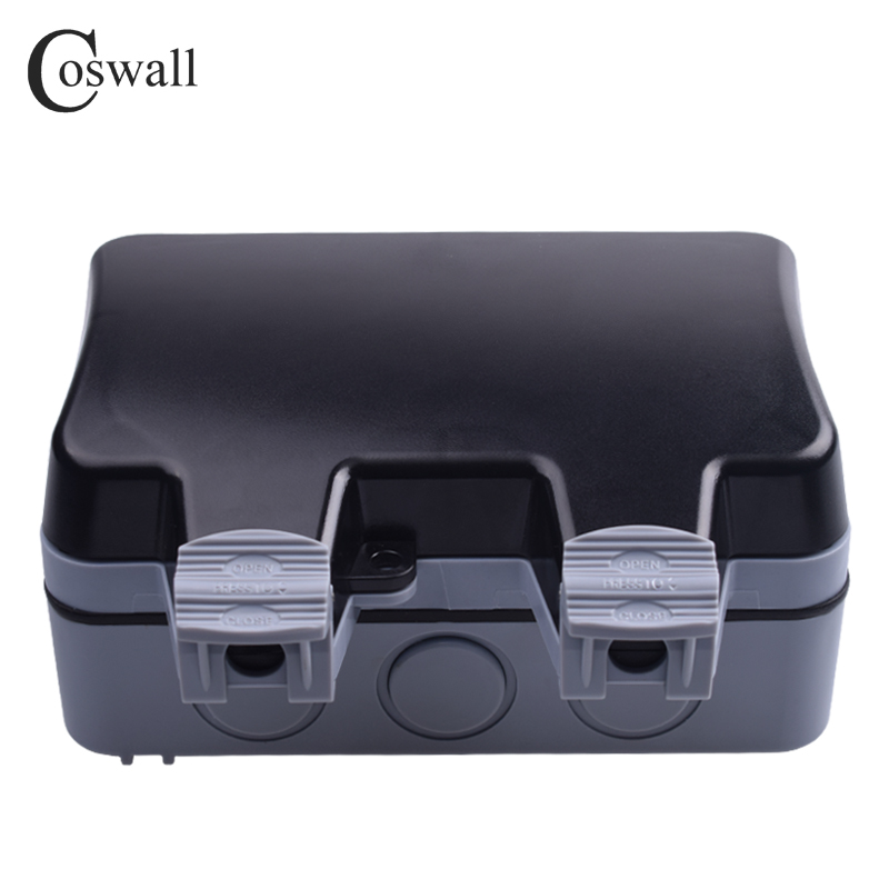 Coswall Soket Daya Dinding Lua - Outdoor Lighting No Outlet ulasan dan harga