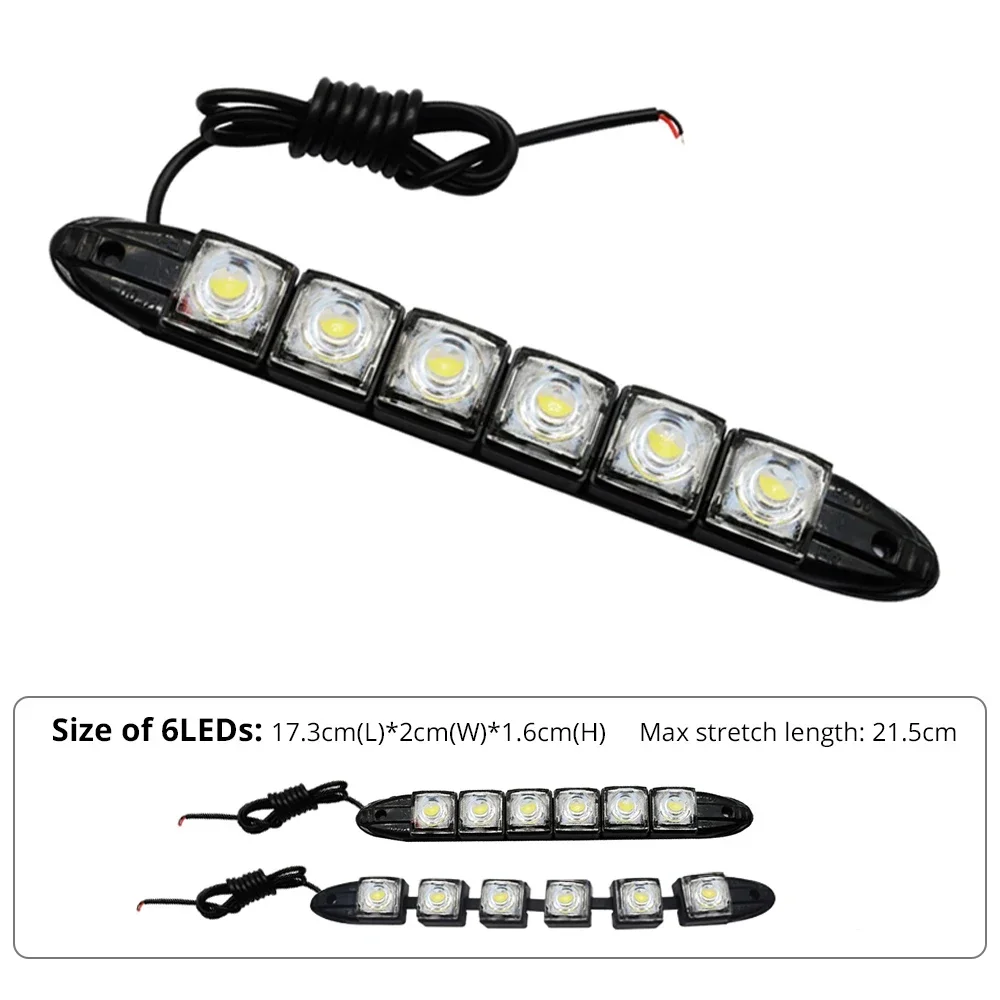 Lampu DRL anti air LED, lampu  - Waterproof Led Strip ulasan dan harga