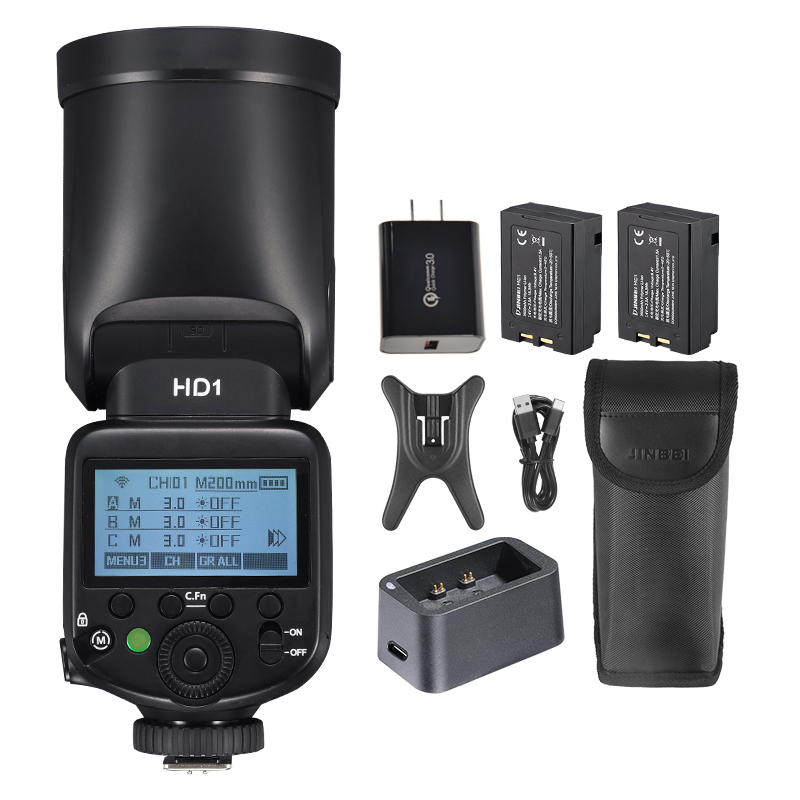 JINBEI HD-1 Round-head HSS Spe - Outdoor Lighting For Photography ulasan dan harga