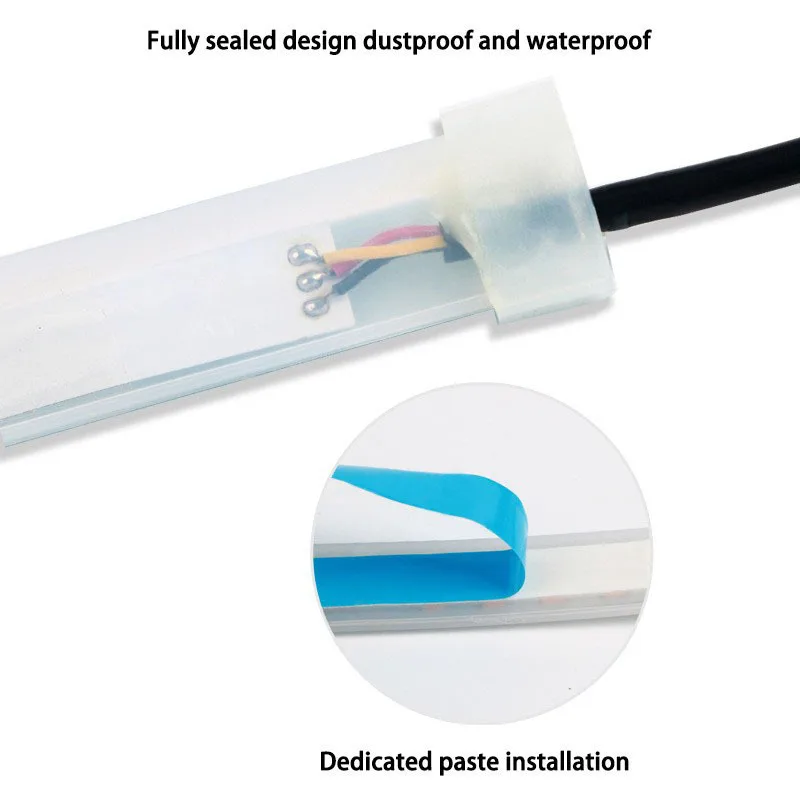 Lampu depan mobil, 2 buah DRL  - Waterproof Led Strip ulasan dan harga