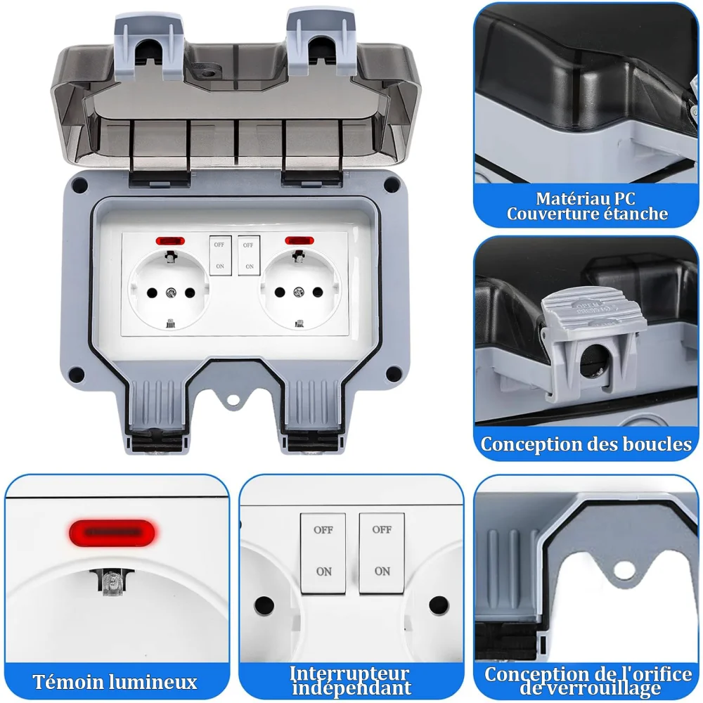 Stopkontak Luar Ruangan Gaya E - Outdoor Lighting Socket ulasan dan harga