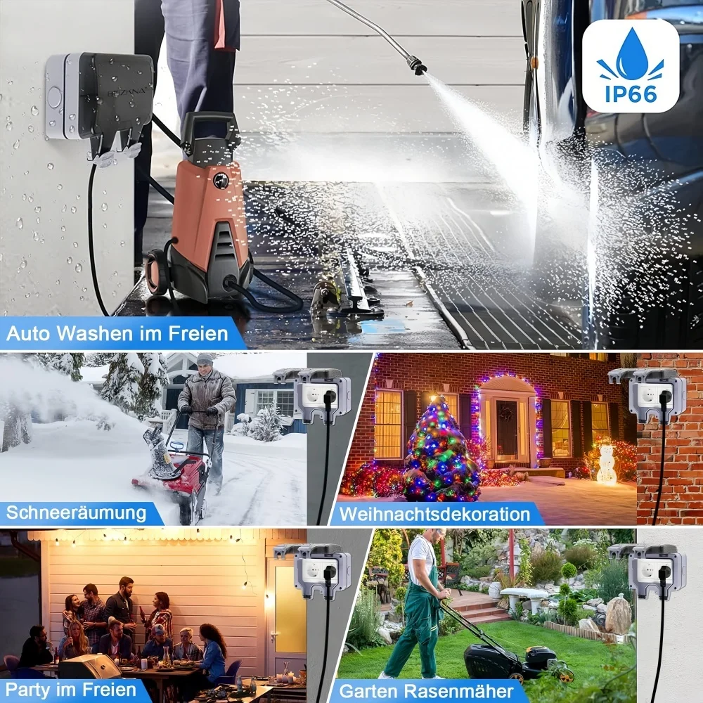 Stopkontak Luar Ruangan Gaya E - Outdoor Lighting Socket ulasan dan harga