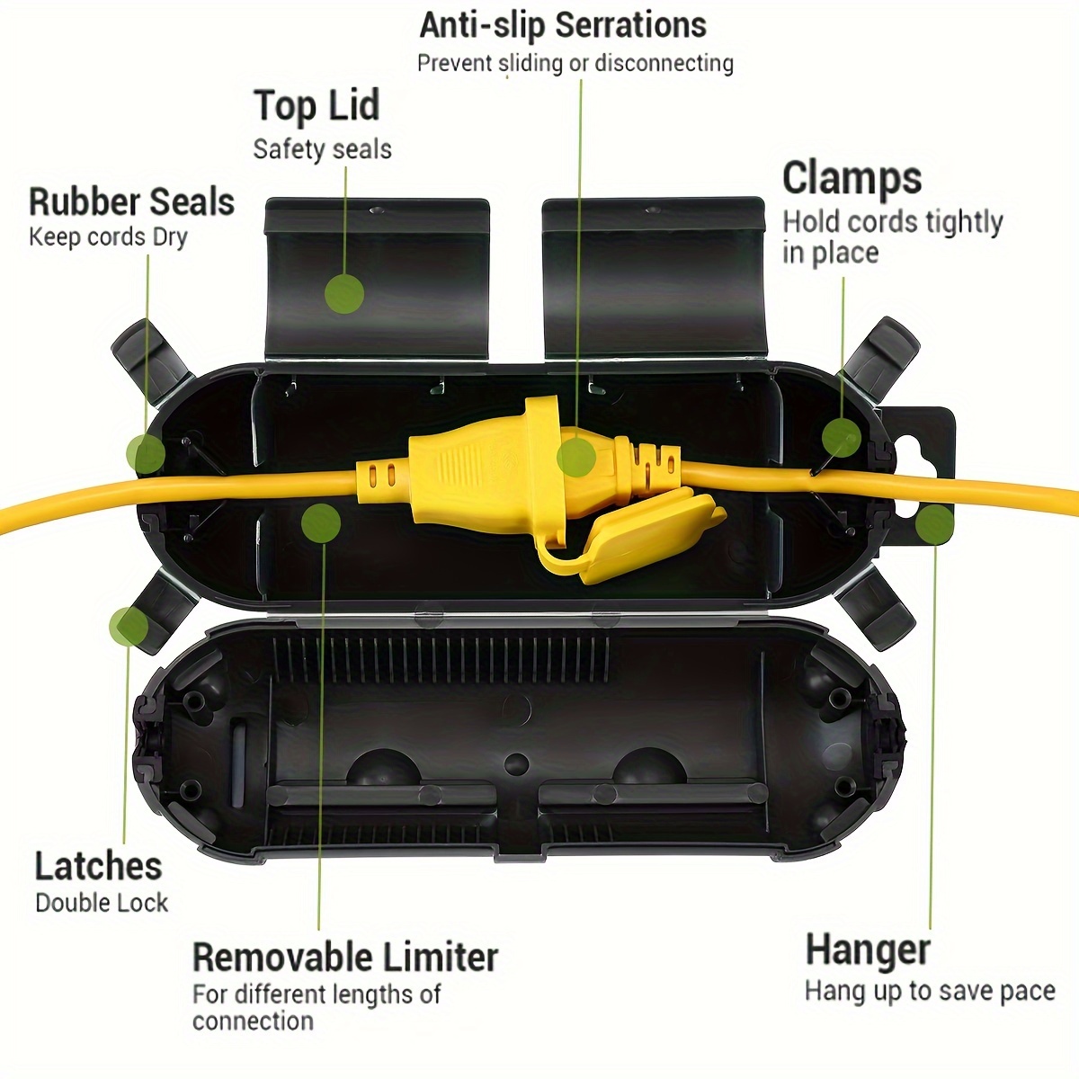 Tutup keamanan pelindung konek - Outdoor Lighting Socket ulasan dan harga
