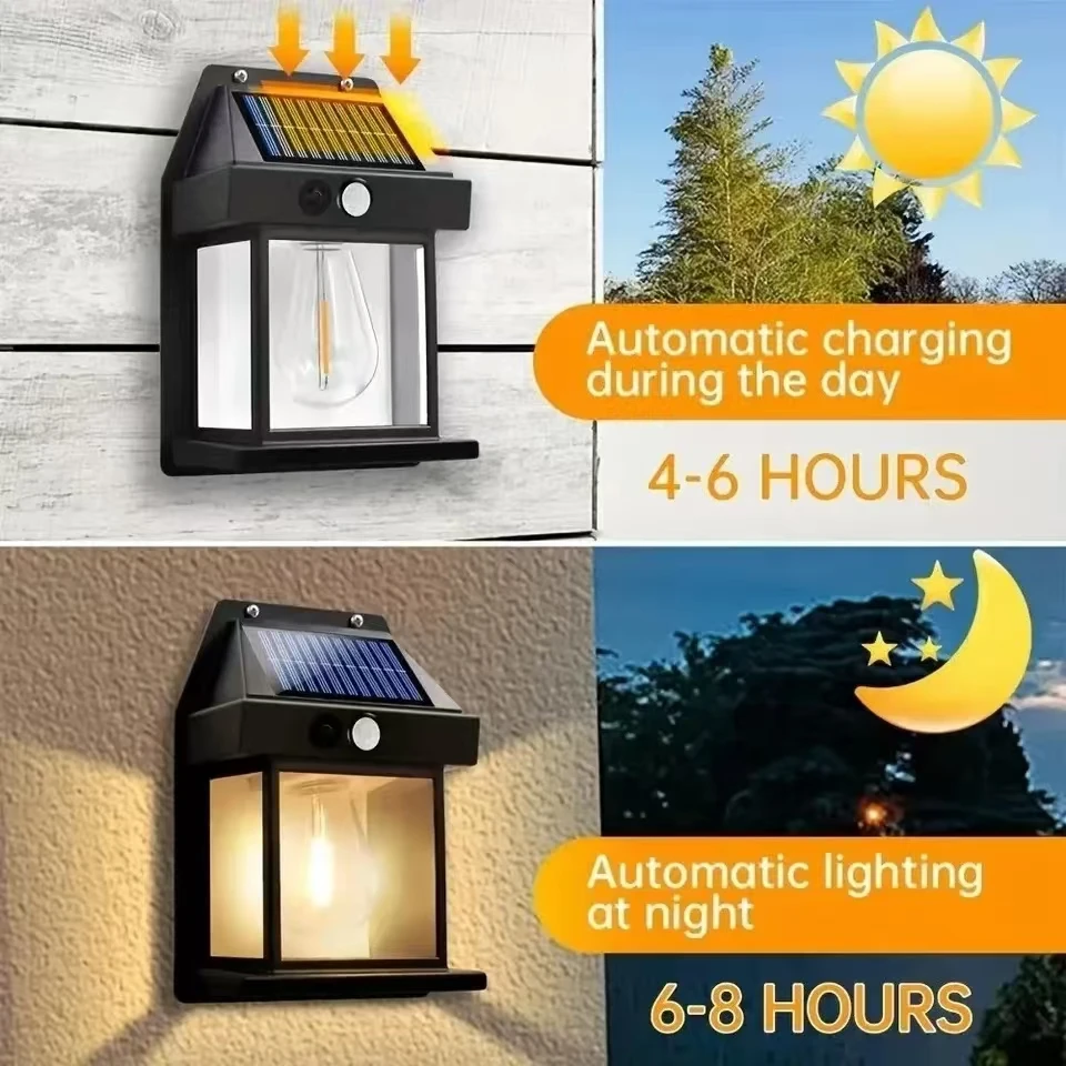 Lampu Dinding Tenaga Surya Tun - Outdoor Lighting Traditional ulasan dan harga