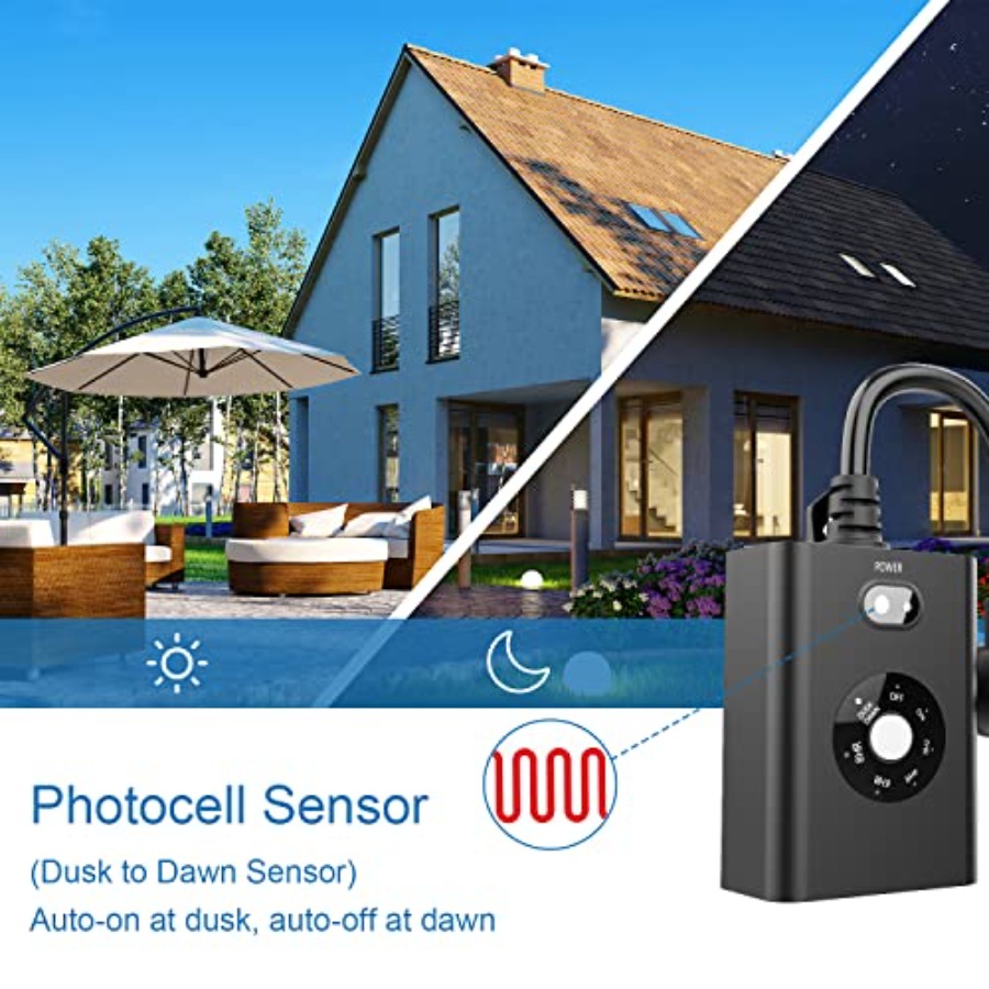 Timer Sensor Luar Ruangan untu - Outdoor Lighting No Outlet ulasan dan harga