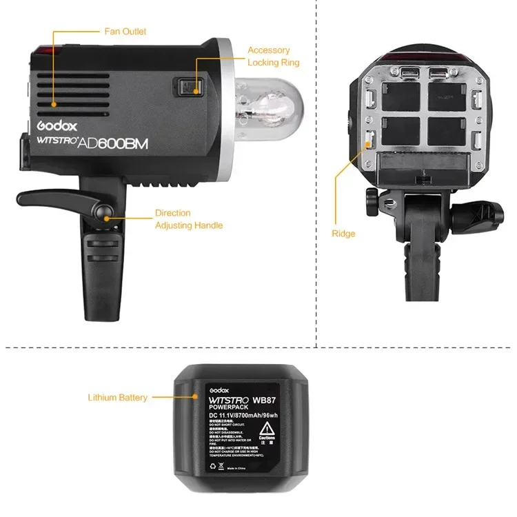2026 Premium AD600BM 600W Lamp - Outdoor Lighting For Photography ulasan dan harga