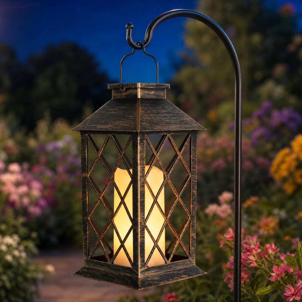 Lentera Surya Retro, Lentera L - Outdoor Lighting Yard ulasan dan harga