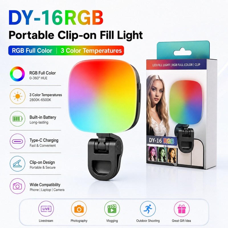 Lampu LED RGB Portabel untuk F - Outdoor Lighting For Photography ulasan dan harga