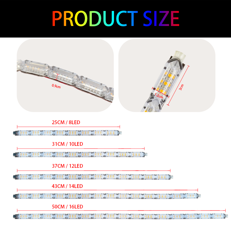 Lampu LED Fleksibel 12V DRL Ta - Waterproof Led Strip ulasan dan harga