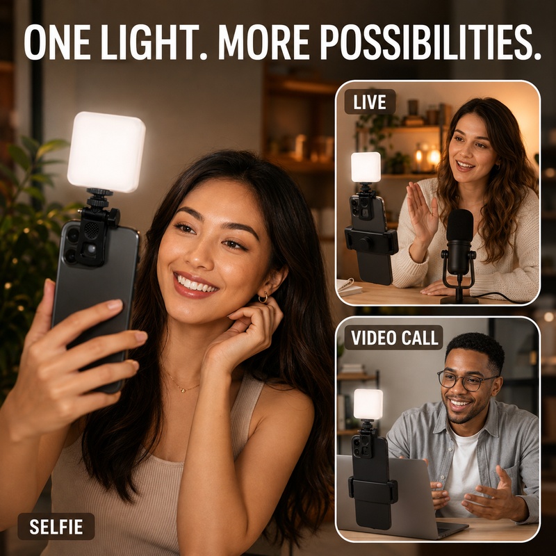 Lampu Selfie Portabel DY11Mini - Outdoor Lighting For Photography ulasan dan harga