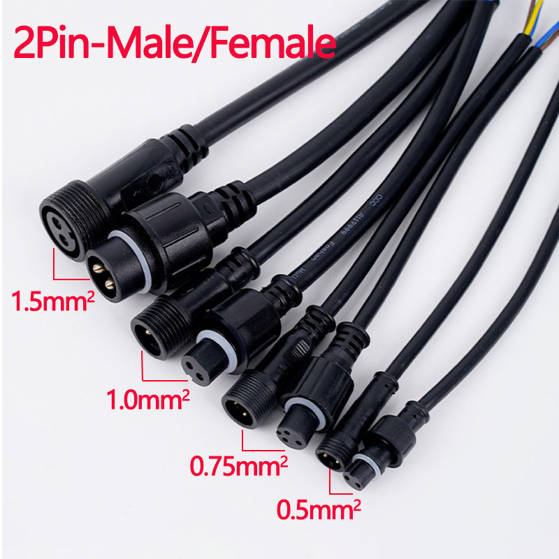 Set Konektor Kabel Tahan Air 2 - Outdoor Lighting Socket ulasan dan harga
