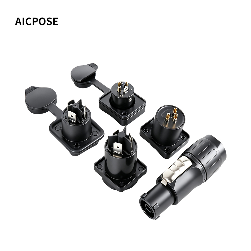 10 buah Konektor Daya Powercon - Outdoor Lighting Socket ulasan dan harga