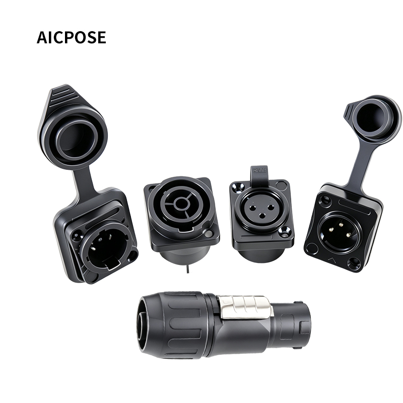 10 buah Konektor Daya Powercon - Outdoor Lighting Socket ulasan dan harga
