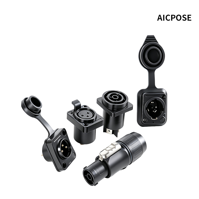 10 buah Konektor Daya Powercon - Outdoor Lighting Socket ulasan dan harga