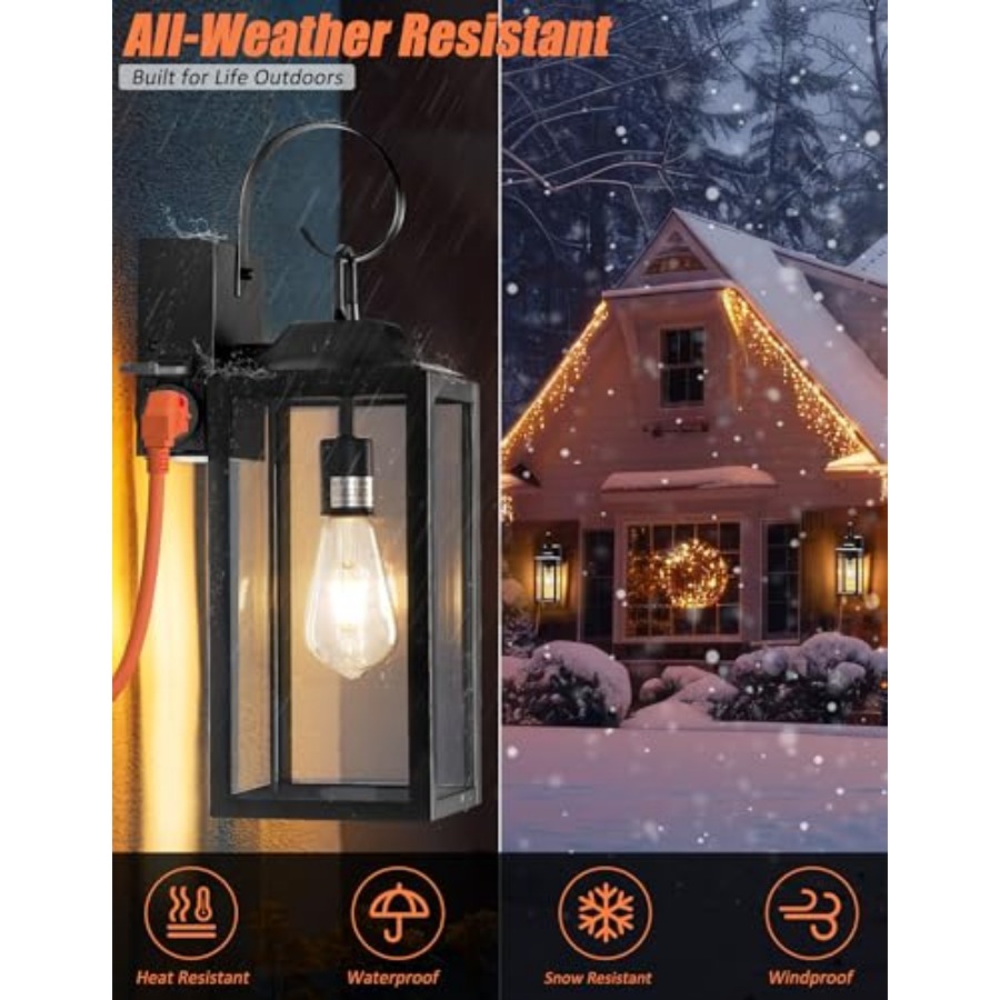 Lampu Luar Ruangan Besar 19 in - Outdoor Lighting No Outlet ulasan dan harga