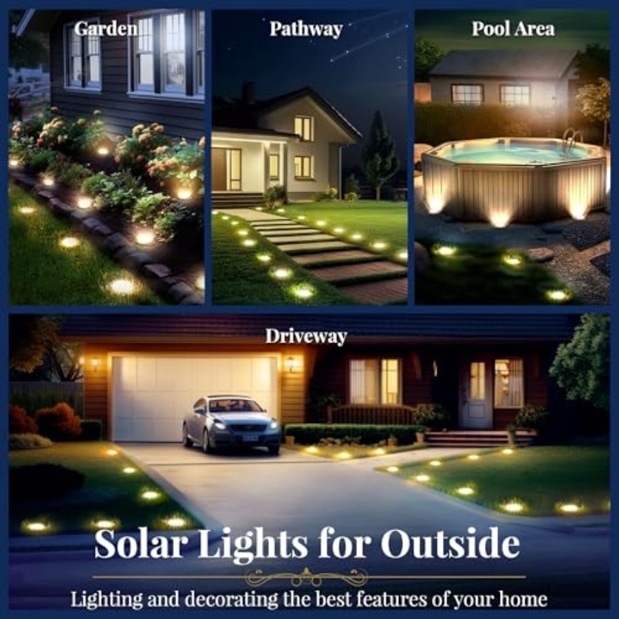 Lampu Taman Tenaga Surya Lampu - Outdoor Lighting Yard ulasan dan harga