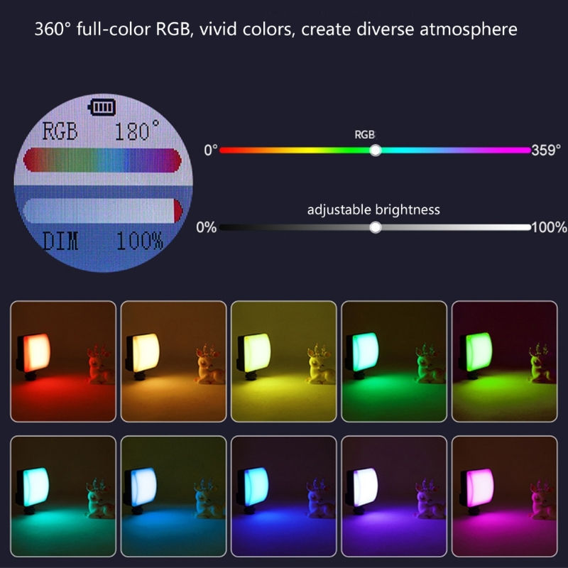 Lampu Selfie Magnetik Lampu Ci - Outdoor Lighting For Photography ulasan dan harga